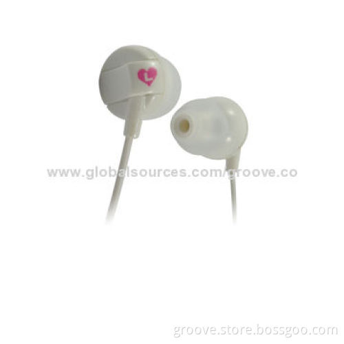 Custom Round Cable In-ear Earphones with 32 Ohms Impedance